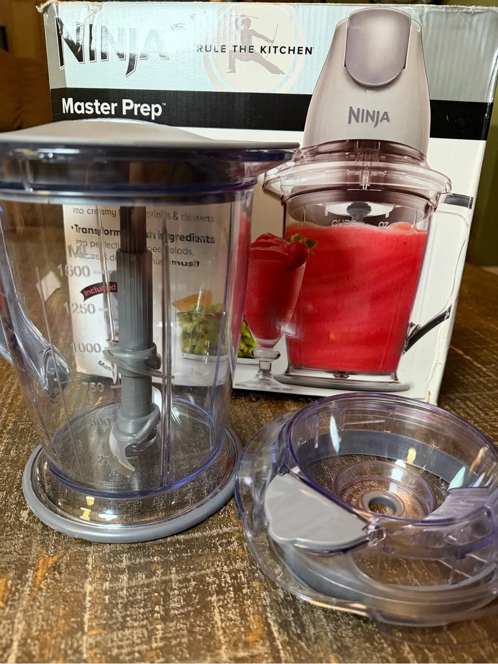 Ninja Master Prep Food & Drink Maker – New in Box Original Packaging/Accessories